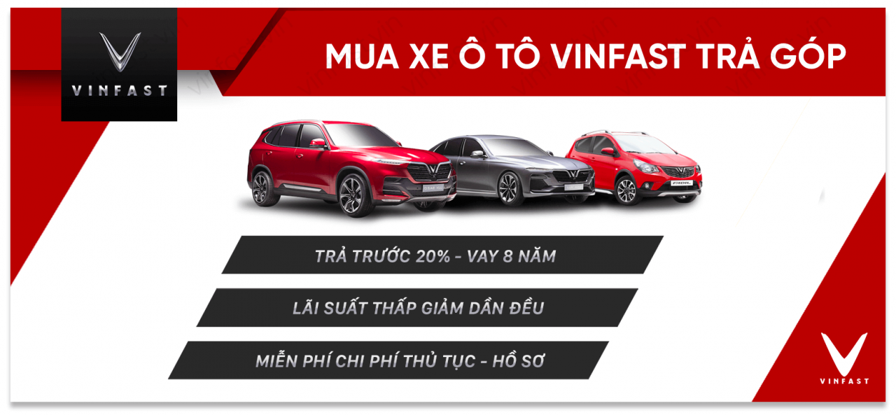 Mua xe Ô tô VinFast trả góp