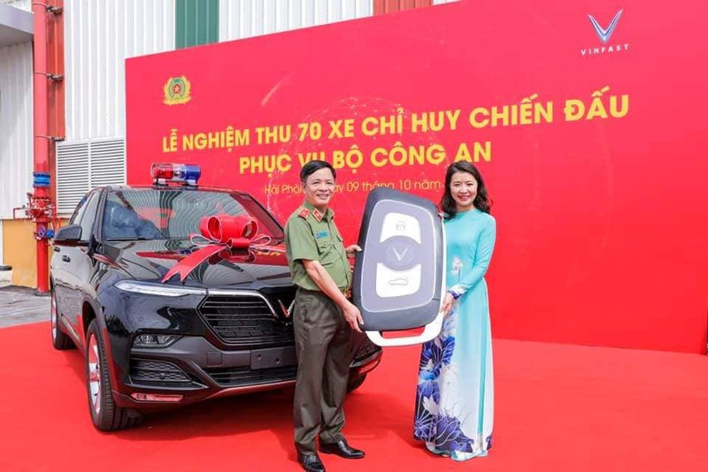 Ngắm dàn xe Vinfast phục vụ Bộ Công an - ảnh 1