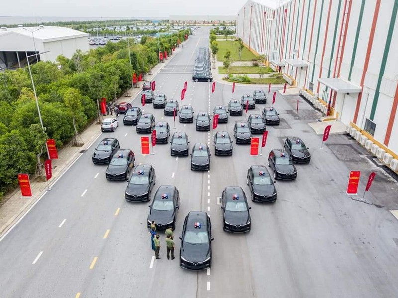 Ngắm dàn xe Vinfast phục vụ Bộ Công an - ảnh 3