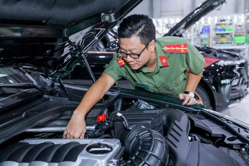 Ngắm dàn xe Vinfast phục vụ Bộ Công an - ảnh 7