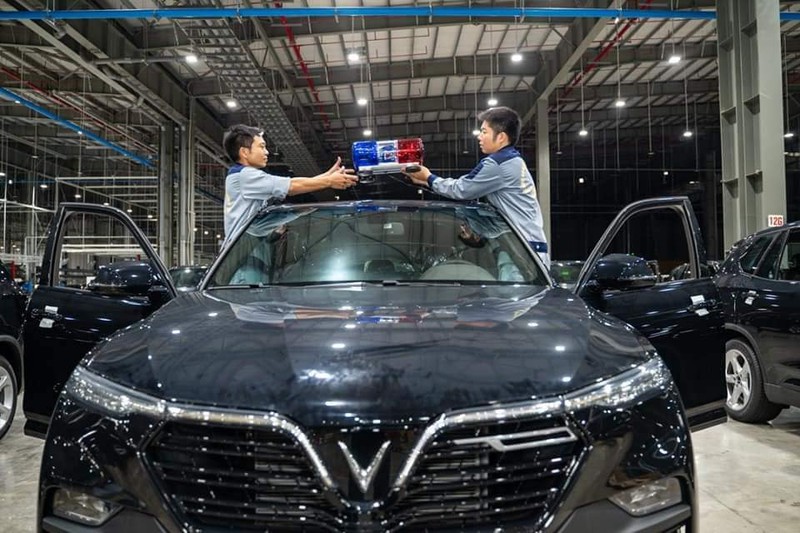 Ngắm dàn xe Vinfast phục vụ Bộ Công an - ảnh 9