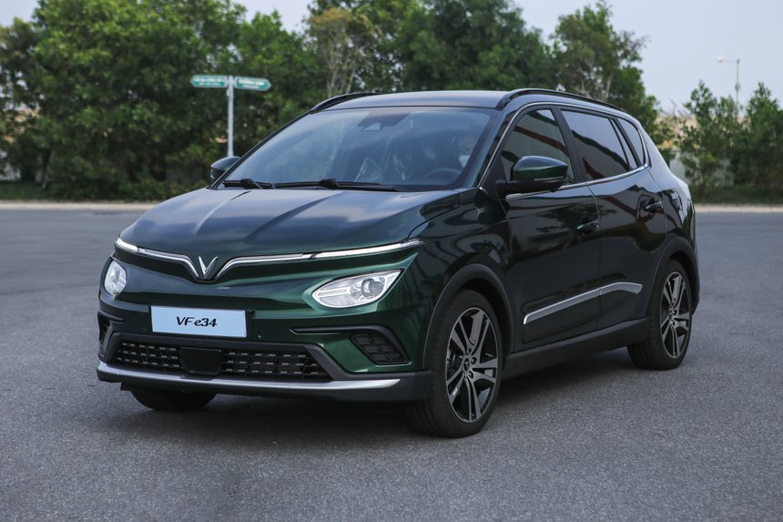 VinFast VF e34 giảm doanh số ảnh 1 VinFast VF e34 giam doanh so anh 1