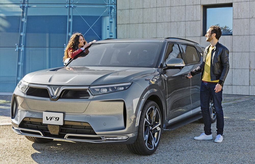 Xe ô tô điện VinFast 7 chỗ VF 9 là lựa chọn tối ưu cho gia đình đông thành viên