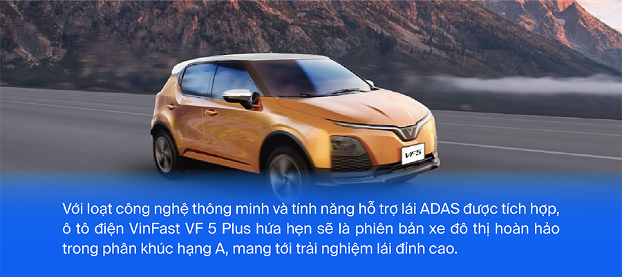 Tổng hợp công nghệ thông minh VF 5 Plus - đặt cọc ngay