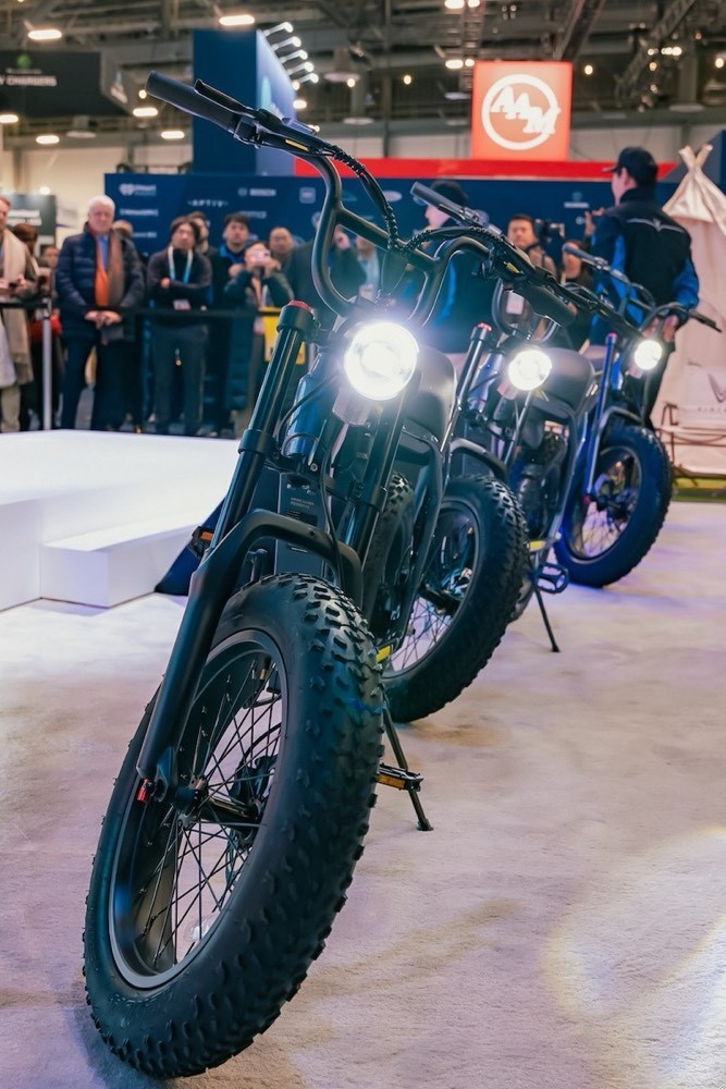 Hình ảnh xe đạp điện DrgnFly tại triển lãm CES 2024.