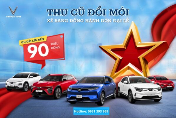 Thu cũ đổi mới xe điện VinFast