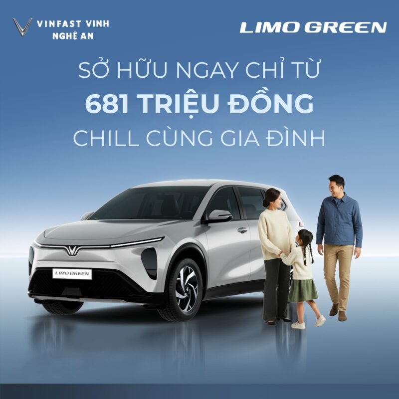 CÓ LIMO GREEN ĐI KHẮP NƠI – CẢ NHÀ CÙNG CHILL