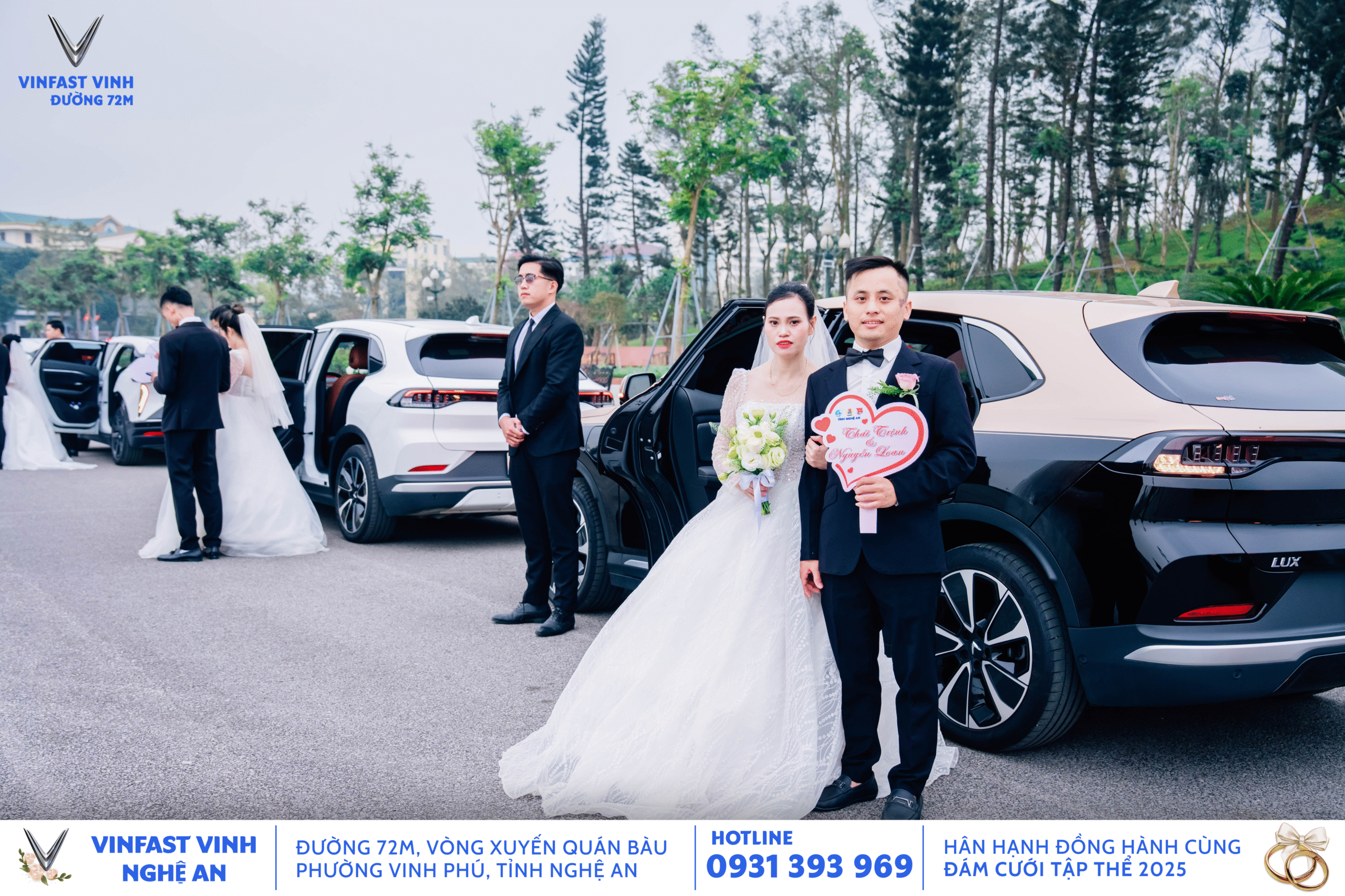 Đám cưới tập thể cùng LĐLĐ tỉnh Nghệ An