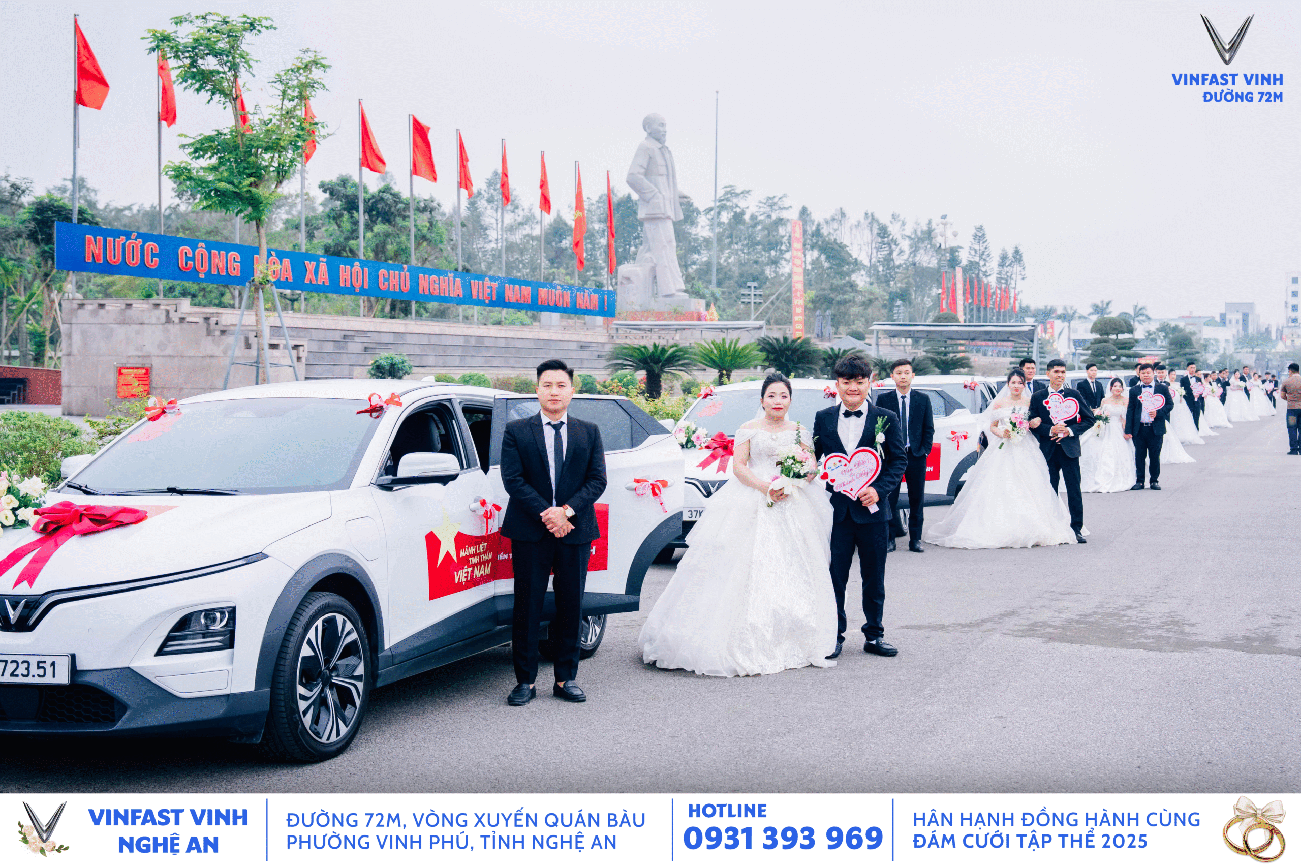 Đám cưới tập thể cùng LĐLĐ tỉnh Nghệ An