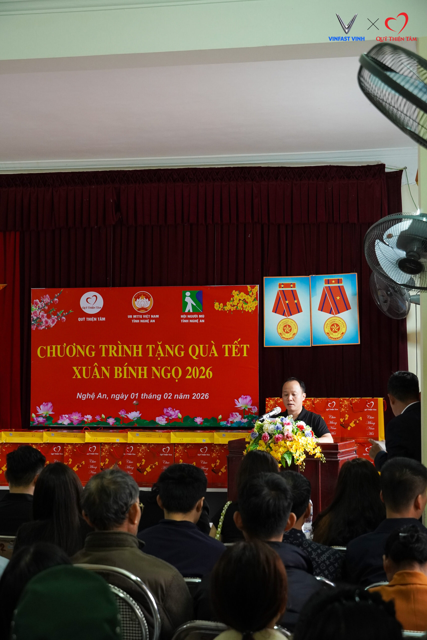 VINFAST VINH – NGHỆ AN ĐỒNG HÀNH CÙNG QUỸ THIỆN TÂM TRAO QUÀ TẾT 2026