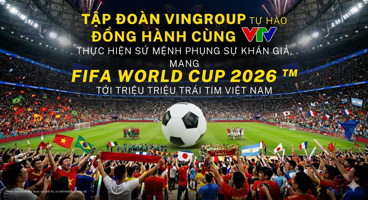 Vingroup tài trợ world cup 2026